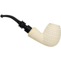 AKB Meerschaum Lattice Bent Brandy (Mcinar) (with Case)