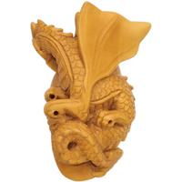 AKB Meerschaum Carved Dragon on Spot Carved Egg (with Case)