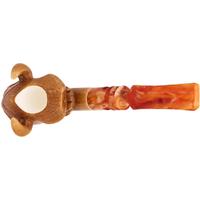 AKB Meerschaum Carved Skull with Horned Helmet (with Case)
