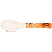 AKB Meerschaum Carved Native American Chief (with Case)