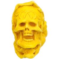 AKB Meerschaum Carved Hooded Skull (Alpaslan) (with Case)