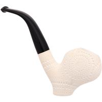 AKB Meerschaum Lattice Freehand Sitter (with Case)