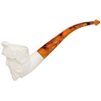AKB Meerschaum Carved Laughing Bacchus