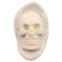 AKB Meerschaum Carved Hooded Skull