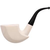 AKB Meerschaum Spot Carved Paneled Pickaxe (Ali) (with Case)
