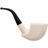 AKB Meerschaum Spot Carved Paneled Pickaxe (Ali) (with Case)