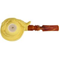 AKB Meerschaum Carved Woman in Hat (Ali) (with Case)