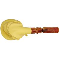 AKB Meerschaum Carved Woman in Hat (Ali) (with Case)