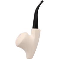 AKB Meerschaum Smooth Acorn Sitter (Ali) (with Case)
