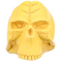 AKB Meerschaum Carved Pumpkin Head Skull (Ali) (with Case)