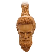 AKB Meerschaum Carved Abraham Lincoln (Kenan) (with Case)