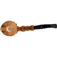AKB Meerschaum Carved Dwarf with Tamper (Kenan) (with Case)