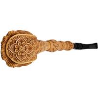 AKB Meerschaum Carved Dwarf with Tamper (Kenan) (with Case)