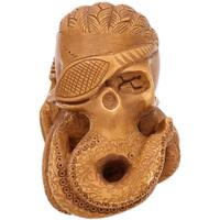 AKB Meerschaum Carved Octopus Skull (with Case)