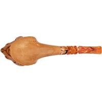 AKB Meerschaum Carved Dog (Kenan) (with Case)