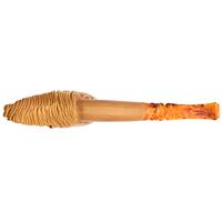 AKB Meerschaum Carved Bearded Skull (with Case)