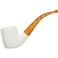 AKB Meerschaum Spot Carved Freehand (with Case)