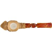 AKB Meerschaum Carved Cobra (with Case)