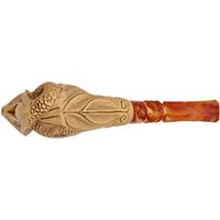 AKB Meerschaum Carved Cobra (with Case)