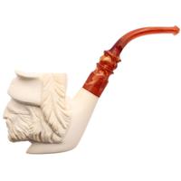 AKB Meerschaum Carved Pirate (with Case)
