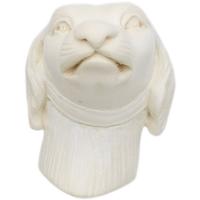 AKB Meerschaum Carved Dog (with Case)