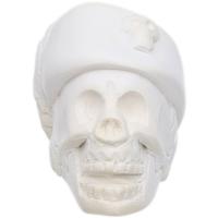 AKB Meerschaum Carved Pirate Skull (with Case)