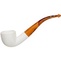 AKB Meerschaum Smooth Bent Pot