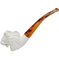 AKB Meerschaum Carved Lion