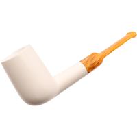 AKB Meerschaum Smooth Billiard (Ali) (With Case)