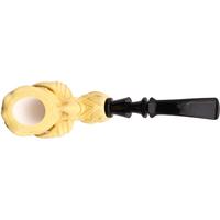 AKB Meerschaum Carved Dragon Claw Holding Egg (Ali) (With Case)