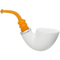 AKB Meerschaum Smooth Bent Dublin (Ali) (With Case)