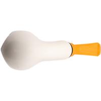 AKB Meerschaum Lattice Paneled Reverse Calabash Rhodesian (Ali) (with Case)