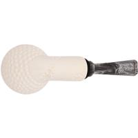 AKB Meerschaum Lattice Reverse Calabash Bent Ball (Ali) (with Case)