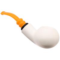AKB Meerschaum Smooth Reverse Calabash Tomato (Ali) (with Case)
