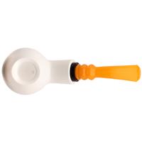 AKB Meerschaum Smooth Reverse Calabash Tomato (Ali) (with Case)