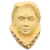 AKB Meerschaum Carved High Society Lady with Hat (A. Cevik) (with Case)