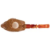 AKB Meerschaum Carved Goat (A. Cevik) (with Case)