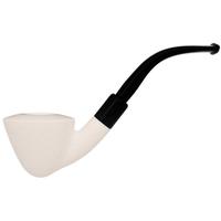 AKB Meerschaum Carved Bent Dublin (Ali) (with Case)