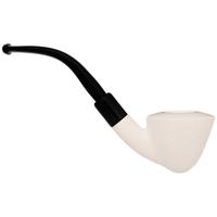 AKB Meerschaum Carved Bent Dublin (Ali) (with Case)