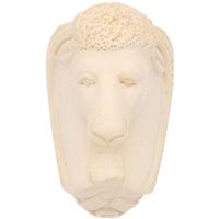 AKB Meerschaum Carved Masonic Ram (Selver) (with Case)