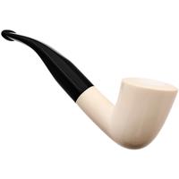AKB Meerschaum Smooth Bent Dublin (with Case)