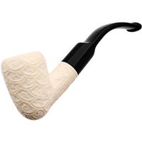 AKB Meerschaum Carved Pear (Mcinar)  (with Case)