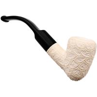 AKB Meerschaum Carved Pear (Mcinar)  (with Case)