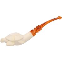 AKB Meerschaum Carved Sea Turtle