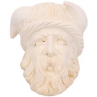 AKB Meerschaum Carved Viking with Horned Cap