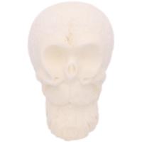 AKB Meerschaum Carved Bearded Skull