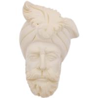 AKB Meerschaum Carved Bearded Man with Cap