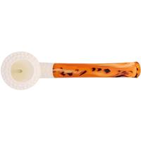 AKB Meerschaum Lattice Bent Dublin Sitter (with Case)