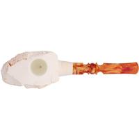 AKB Meerschaum Partially Rusticated Freehand (with Case)