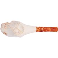 AKB Meerschaum Partially Rusticated Freehand (with Case)